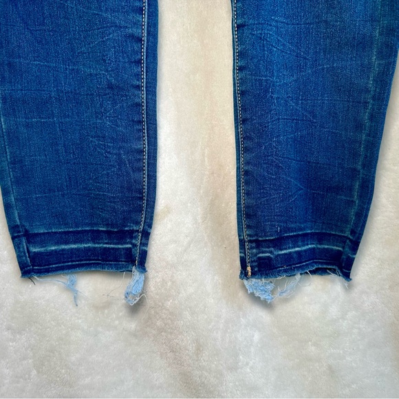 Aeropostale Women's Ankle Jegging Skinny Jeans Raw Hem Size 00 - Picture 3 of 6